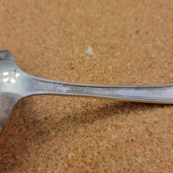Vintage Doric Silverplated Cream Ladle - Picture 7 of 8